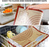 26x16 Inch Extra Thick Silicone Baking Mat with Measurements, Non-slip and Reusable - For Cookies, Bread, Pastry...