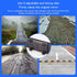 Broadway Car Rear View Mirror HD Anti Glare Universal 12 Inch large Field of View Panoramic Rearview Mirror with Wide Angle Blue Tint for Car SUV ...