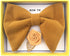 Justar Mens Pre-Tied Oversized Velvet Bow Tie with Flower Lapel Pin Brooch for Suit Wedding Tuxedo Big Bowtie Set...