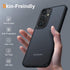 Oterkin Samsung Galaxy A35 5G Case (Black, Nanoscale Electroplating Coating), Includes 9H HD Screen Protectors, Military Grade Protection, Translu...