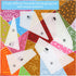 Quilting Rulers and Templates, 5Pcs Creative Quilting Cutting Template Quilt Templates Acrylic for Cutting Patterns, Quilt Ruler Set Quilting Supp...