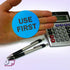 2 Inch Round Blue Labels for Inventory Food Rotation Control, 500 Stickers Per Roll (Use First)...
