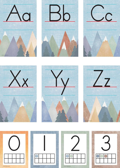 Teacher Created Resources Moving Mountains Alphabet Bulletin Board (TCR9170)...
