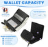 Small Cute Wallet For Women teen girls with Rfid Protection(Black)...