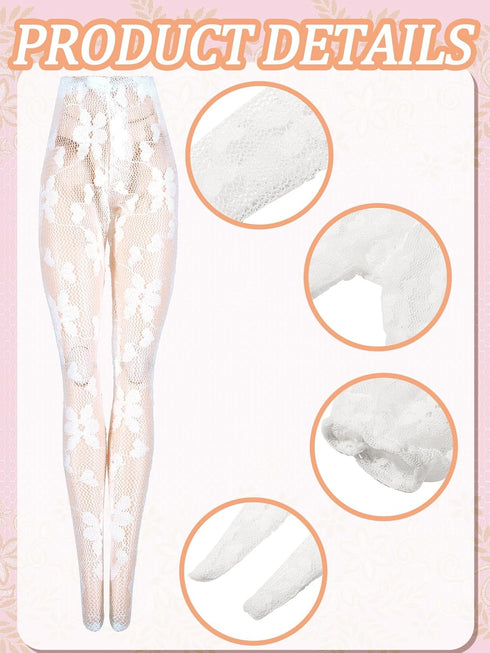 Sotiff 10 Pairs Doll Lace Stockings Handmade Long Sock Female Doll Socks Legging Casual Accessories for DIY Baby Doll Clothes Toy (Mesh Style)...