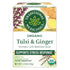 Traditional Medicinals Tea, Organic Tulsi & Ginger, Relieves Stress, Tension, & Irritability, 16 Tea Bags...