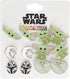 Star Wars The Mandalorian Grogu Baby Yoda 6 Pack Costume Jewelry Stud Earrings Set...