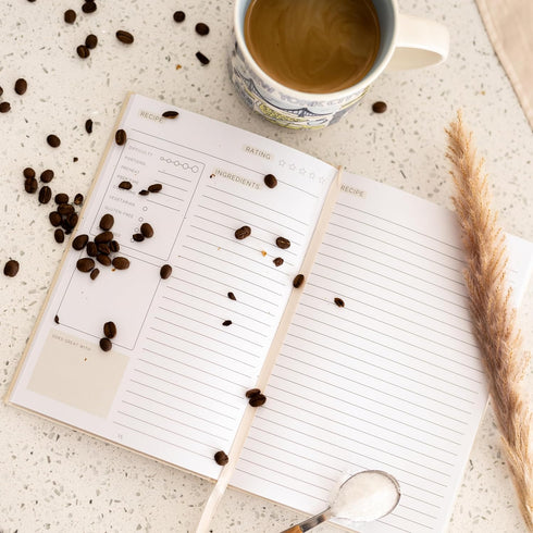 Blank Recipe Book To Write In Your Own Recipes - Family Cook Book Journal Notebook With Recipe Templates To Create A Personalized Cookbook - Table...