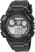 Amazon Essentials Men's Digital Chronograph Black Resin Strap Watch...