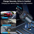 Retractable Car Charger, 4 in 1 Fast Car Phone Charger 60W, USB C Car Charger (Dual Lightning Retractable Cords)...