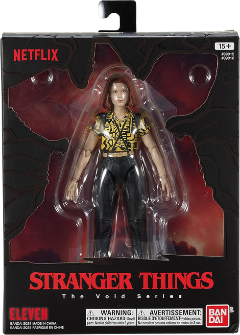 Bandai Namco - Stranger Things - Eleven (Yellow Outfit), 6” Hawkins Figure Collection Action Figure...