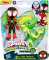 Spidey and his Amazing Friends Marvel Dino-Webs, Miles Spin Morales & Marvel's Electrosaurus Action Figures, Super Hero Toys for Kids Ages 3 and U...