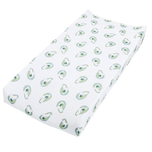 aden + anais Essentials Changing Pad Cover, 100% Cotton Muslin, Super Soft & Breathable, Tailored Snug Fit, Single, Farm to Table - Avocados...