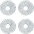 Replacement Mop Cloth Pad Compatible for Dreame Bot L10S Ultra Robot Vacuum Cleaner Parts Accessories 4PCS...