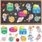 VBS Bulletin Board Set Vocation Bible School Bulletin Board Border Galaxy Astronaut Planet Back to School Religious Board Stickers for Classroom S...