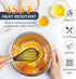 Silicone Whisk, Stainless Steel Wire Whisk Set - 3 PCS Rubber Whisks for Cooking, Non-stick Cookware, Kitchen, Balloon Egg Beater Perfect for Blen...