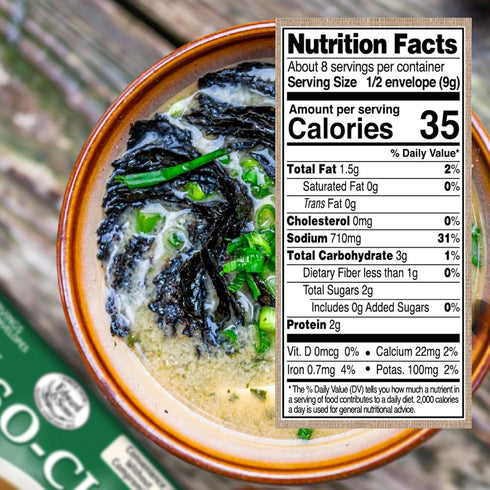 Edward & Sons Seaweed Miso Cup Instant Soup, 2.5 oz...