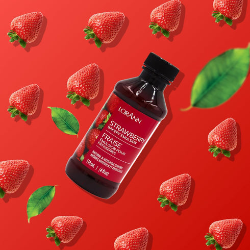 LorAnn Oils Strawberry Bakery Emulsion: True Essence, Ideal for Boosting Fruit Tones in Cakes, Cookies & Desserts, Gluten-Free, Keto-Friendly, Ext...
