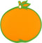 Dexas Cutting/Serving Board, Orange Shape 12.5x10.25 inches...