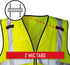 Coast SV300 Rechargeable Lighted High Visibility Safety Vest, Dual Mode, Zip Front, 2 Pockets, 2 Mic Tabs, Meets ANSI/ISEA Standards, 360 Visibili...