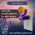 Projectables Disney Wish LED Night Light Plug-in Dusk-to-Dawn Projector Ideal for Kids Girls Boys Nursery Playroom Bathroom Bedroom 80089......