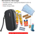 RLSOCO Hard EpiPen Carry Case - Insulated-Medication Waterproof Bag for Allergy and Asthma-Holds 2 EpiPens, Asthma Inhaler, Anti-Histamine, Auvi-Q...