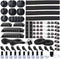 311Pcs Cable Management Organizer Kit 4 Cable Sleeve Split,53Cable Clips 12Cord Clips Holder,22 Cable Ties, 20 Adhesive Wall Cable Tie, 200Fasten ...