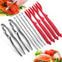 10PCS Crab Nut Crackers and Seafood Tools,Stainless Steel Lobster Crackers and Picks Set,Including 2 Lobster Crab Crackers, 4 Lobster Sheller Kniv...