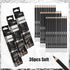 Geyoga 36 Pcs Professional Charcoal Pencils Soft,medium and Hard for Drawing Charcoal Pencils Drawing Set Drawing Pencils for Sketching Shading Dr...