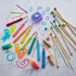 Boye Plastic Carabiner Stitch Markers for Knitting and Crochet, Multcolor 20 Piece...