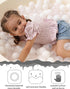 100 Ball Pit Balls-Thicken Plastic Play Balls for Toddlers Babies Playpen Balls for Tent Ball Pool Bounce House Party Decoration (Clear&White)...
