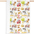 Farm Animals Barn Baby Blanket for Boys Girls, Farm Themed Toddler Soft Minky Blanket with Double Layer Dotted Backing, Newborn Nursery Receiving ...