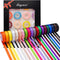 LIUYAXI 100 Yards Solid Grosgrain Ribbon, 3/8" X 5 Yard/Roll, 20 Colors Rainbow Multicolor Fabric Ribbons Roll Perfect for Crafts Gifts Wrapping F...