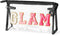 Preppy Patch Cosmetic Bag - Summer GLAM Chenille Varsity Letter Toiletry Bag Transparent PVC Zipper Makeup Bag Waterproof Portable Travel Beach Ba...