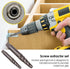 Screw Extractor Set, Chrome Molybdenum Alloy Steel Screw Remover for Removing Stripped Screws and Broken Bolts Ez Out Stripped, Rounded-Off,Damage...