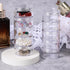 2 Sets 5 Layer Stackable Bead Storage Plastic Storage Jars Stackable Clear Containers Round Plastic Cosmetic Storage Box Art Craft Accessory Organ...