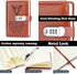 Eagle Gift for Scouts Leather Combination Lock Notebook Court Of Honor Gift Boy Scout Gift Scouts Leader Gift Birthday Graduation Gifts for Son Da...