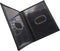 ag wallets 2 ID Leather Bifold License Holder (Black)...