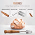 RICCLE Bread Lame Slashing Tool, Dough Scoring Knife with 15 Razor Blades and Storage Cover...