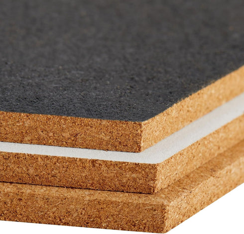 Juvale 3 Pack Hexagon Cork Board Tiles with Push Pins, Self-Adhesive Bulletin Boards for Walls (Small, 7.9 in)...
