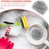 4pcs Wire Ball Pot Brush Stainless Steel, Reusable Cleaning Brush for Kitchen Cleaning Pots and Bowls, Wire Brush for Cleaning Dishes, Pans, Pots,...