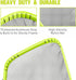Pool Skimmer Net Heavy Duty, Aluminum Reinforced Frame Pool Cleaning Net, Super Sturdy & Durable Pool Nets for Cleaning...