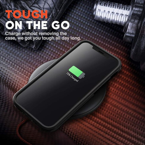 NTG[2023 New Designed for iPhone 11 Case, Heavy-Duty Tough Rugged Lightweight Slim Shockproof Protective Case for iPhone 11 6.1 Inch, Orange...