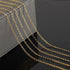 5 Meters 18K Gold Plated Chain for Jewelry Making, Shiny Light Gold Embossed Oval Cable Link Chain Spool Women Necklace Bracelet DIY Jewelry Findi...