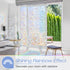 Homein Window Privacy Film, Rainbow Window Film Decorative 3D Window Clings Non Adhesive Window Tint for Home, Stained Glass Window Film for Glass...