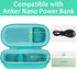 co2CREA Hard Case Compatible with Anker 621 Nano Power Bank 5,000mAh 12W Portable Charger, Green Case......