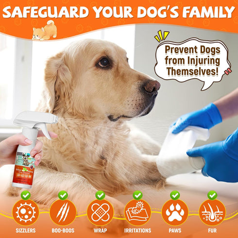 Bitter Apple Spray for Dogs to Stop Chewing, Anti Chew Behavior Training Aid for Dogs and Cats, Bitter Yuck Spray for Dogs Prevent Chewing Licking...