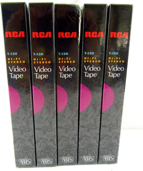 RCA T-120H VHS Video Cassette 120-Minutes (1-Pack)...