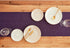Solino Home Linen Table Runner 36 Inches - 100% Pure Linen Grape Table Runner 14 x 36 Inch Ideal for Dresser and Coffee Tables - Summer, Fall, Hal...