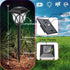 KAQ 2 Pack LED Solar Lights Outdoor Waterproof, Solar Garden Lights Auto On/Off, Outside Lights for Yard, Patio Decor, Landscape Lighting, Pathway...